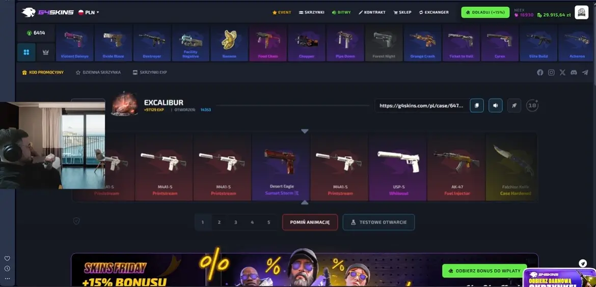 neexcsgo podczas streama